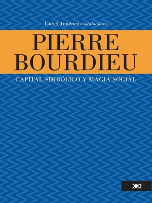 cover image of Pierre Bourdieu